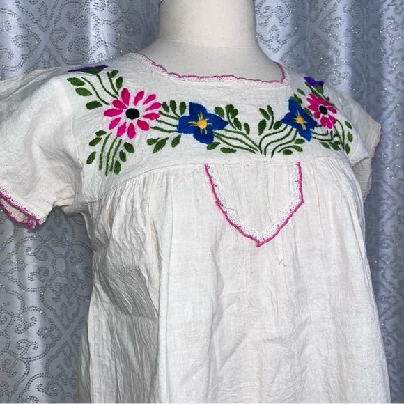 Hand Crafted Tops - Handmade Mexican Linen Top